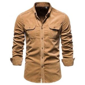 Full Sleeve Corduroy Shirt for Men - BRS-CT22