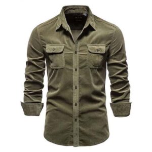 Full Sleeve Corduroy Shirt for Men - BRS-CT23