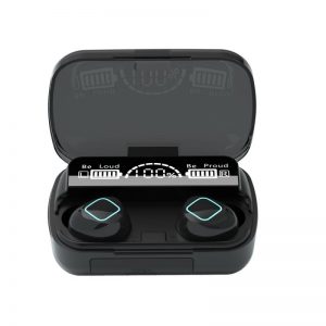 M10 TWS Earbuds With Dual Microphone & Power Bank