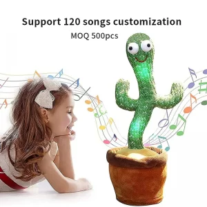 Alternative view of Dancing Cactus Toy