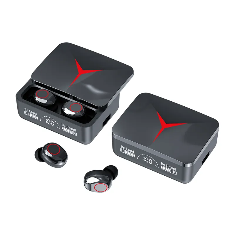 M90 Pro Earbuds Tws Earphone Touch Control Wireless Bluetooth 5.2 - Bluetooth Headphone